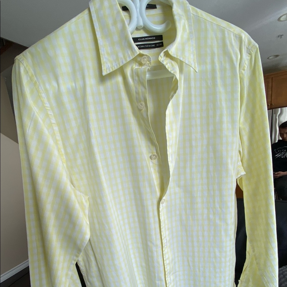 Club Monaco Checkers Shirt